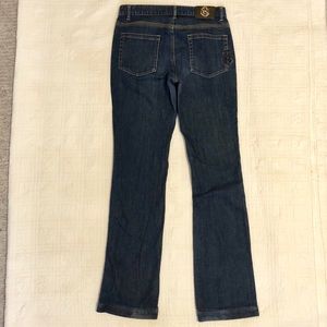 RARE Sonia Bogner Jeans Straight Leg 8 Long